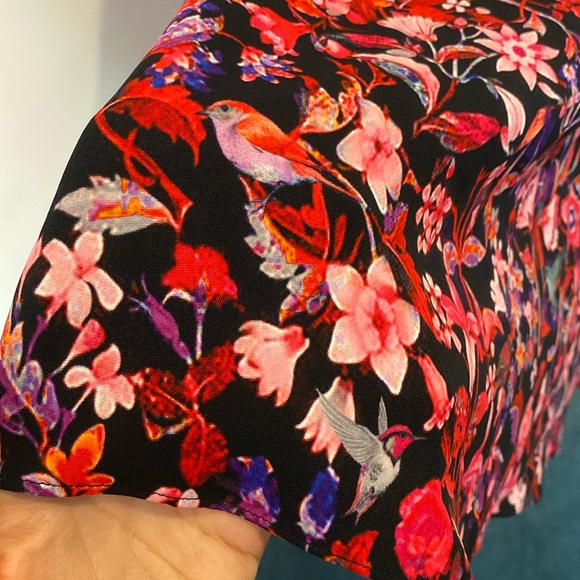 NWT ELIE TAHARI Yirma Floral Sleeveless Dress in Bright Petunia, Size 4 - Picture 8 of 15